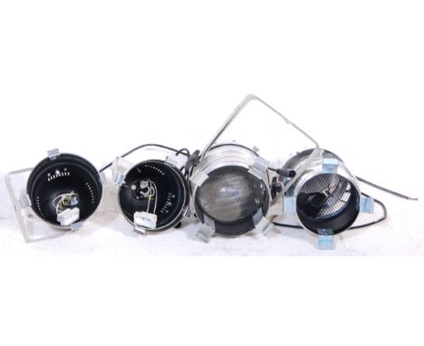 DJ Equipment - Four aluminum disco / club / DJ lamp lights.&nbsp;Part of a collection of ex DJ equipment. All sold as unteste