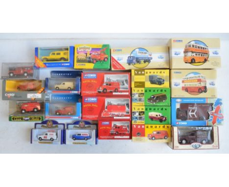 Collection of mostly limited edition diecast model vehicles from Corgi, Saico, Lledo and Oxford to include limited edition Co