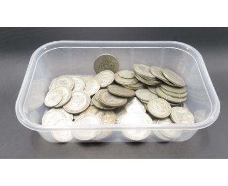 Collection of assorted Post-1920/Pre-1947 GB silver content coins (gross 17.87)