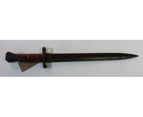 British 1888 pattern Lee Metford Mk I type II bayonet without scabbard, in excellent condition. With Victoria Rex reign mark,