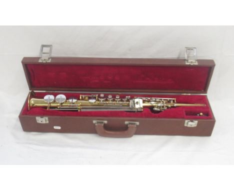 Champion B&amp;M Soprano Saxophone, in case, made in GDR, serial no. 4782