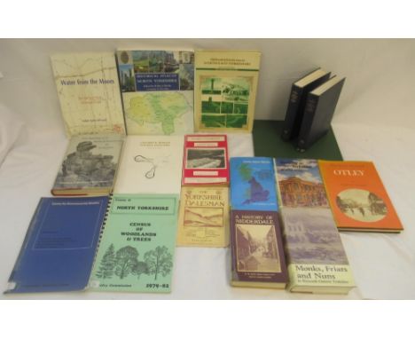 Collection of Yorkshire related History and Railway books to inc. Wilkinson (J.) Worthies Families and Celebrities of Barnsle