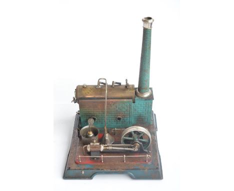 Vintage Marklin German made stationary steam engine, W28xD27xH36.5cm