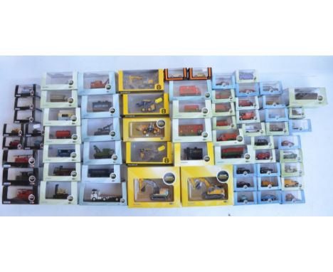 Sixty six mainly 1/76 scale (OO gauge) diecast model vehicles from Oxford Diecast to include Haulage, Automobile Company, Com