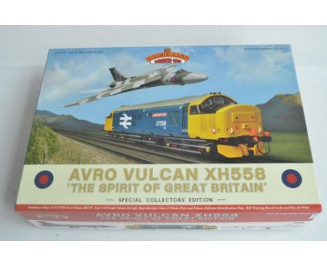 Bachmann 30-375 special collectors edition Avro Vulcan XH558 'The Spirit Of Great Britain' commemorative set (pack no 747) wi