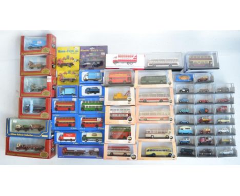 Collection of 1/76 scale diecast vehicle models from Oxford Diecast, Base-Toys, Gilbow, EFE and Hornby, models in generally e