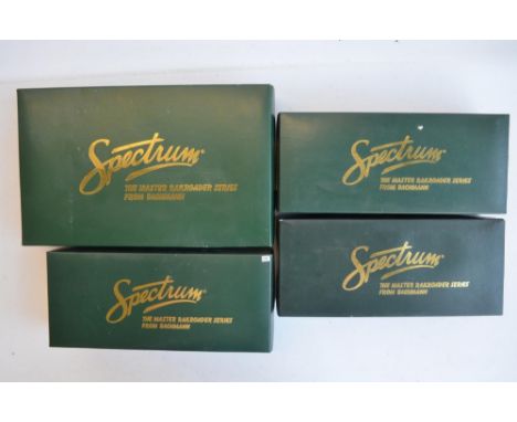 Collection of Bachmann On30 gauge (1/48 scale) Spectrum diecast metal and plastic highly detailed American railway models to 