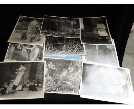A Folder Of Vintage Rural Life Photographs