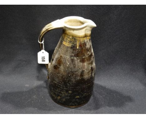 A Drip Glazed Studio Pottery Pitcher