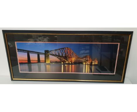SCOTTISH SCHOOLForth Bridge, photographic colour print, 27cm x 84cm 