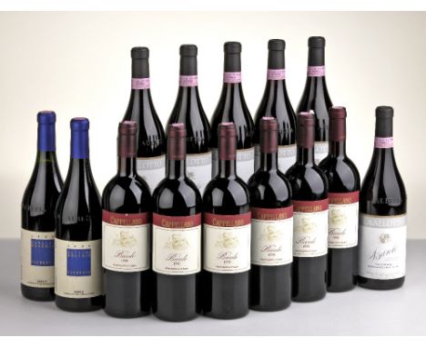 Selezione Barolo 1990 Langhe Cappellano WS 85/100 (6 bts) Riserva, Cavallotto WS 87/100 (6 bts) Cannubi Boschis, Sandrone Luc