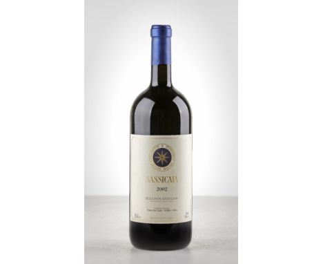 Sassicaia 2002, Tenuta San Guido Bolgheri WS 87/100 Dalla cantina privata di un sommelier grande collezionista. From the priv