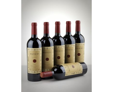 Masseto 2001 Bolgheri WS 100/100, RP 98/100, JS 100/100, SF 94/100 Cassa originale in legno. Original wooden case. SF Quella 