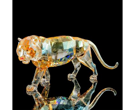 Last of the Endangered Wildlife trilogy collection. Piece is made of fully facetted Golden Shine crystal with satin crystal s