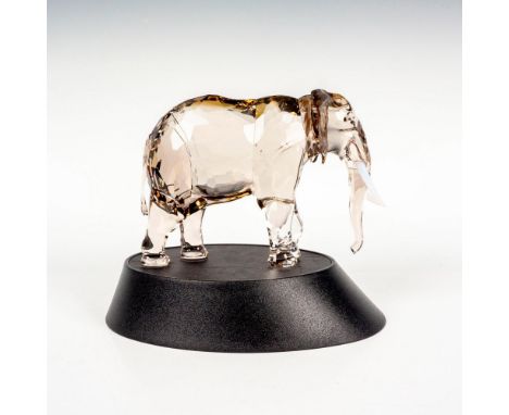 Annual edition piece part of the Elegance of Africa, made from brown colored crystal. Swarovski etched backstamp. This item h