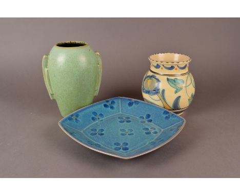 A collection of studio pottery, including Poole Pottery, Lamorna Pottery, Loch Ness, Buchan, Millstream, and more (parcel) 