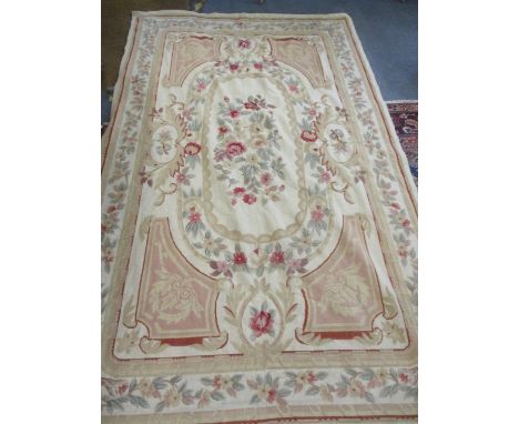 A Chinese Aubusson carpet 230cm x 140cmLocation: RAF 