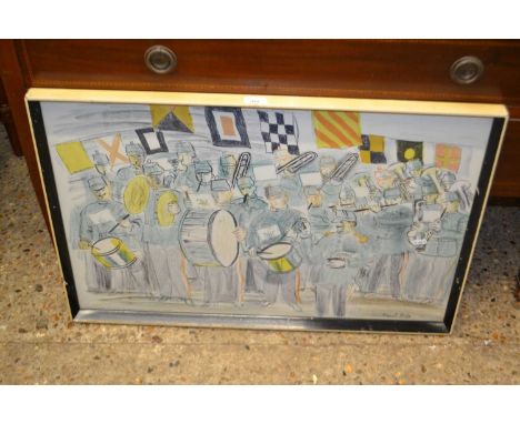 Raoul Dusy, 'The Band', coloured print, f/g