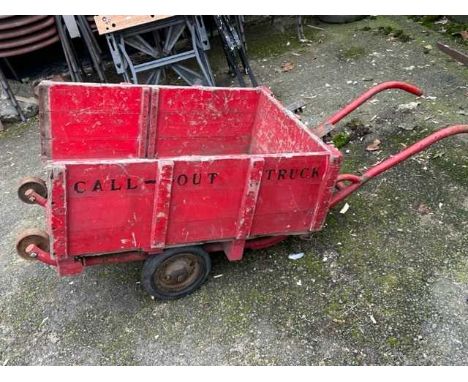 Vintage wooden Barrow