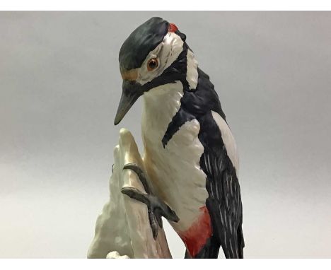 GROUP OF GOEBEL AND HUMMEL FIGURES including bird model examplesthe tallest 18cm high Qty: 5