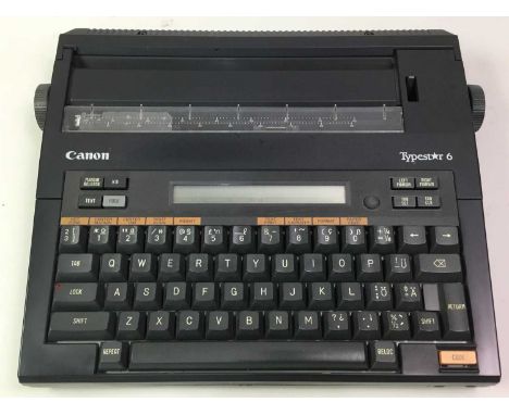 CANON TYPESTAR 6II ALONG WITH A NATIONAL VIDEO MONITOR AND SERVISCOPE MINOR the typestar in briefcase
