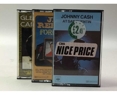 GROUP OF CASSETTES including Frank Sinatra 'Portrait Of Sinatra', 'Kind Of Copuntry', Elvis Presley 'The Ultimate Performance