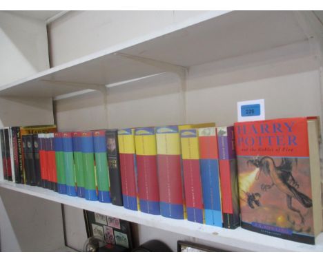 A collection of the Works of J K Rowling (Robert Galbraith) - Harry Potter and Cormorant Strike novels, 1st Edition, comprisi