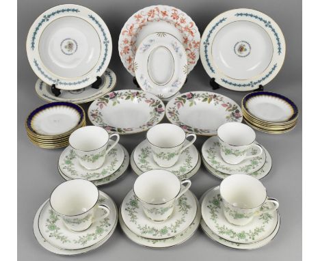 A Royal Albert Emerald Isle Tea Set to Comprise Six Cups, Six Saucers and Six Side Plates Together with a Set of Thirteen Coa