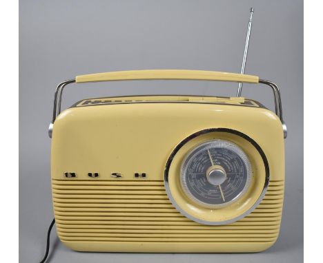 A Modern DAB and Three Band Radio in the Form of a Vintage Bush Radio 