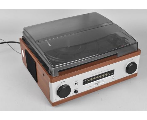 A Modern Combination Radio and Turntable 