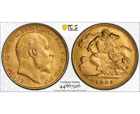 UNITED KINGDOM. Edward VII, 1901-10. Gold half-sovereign, 1903. London. Bare head right; EDWARDVS VII D:G: BRITT: OMN: REX F: