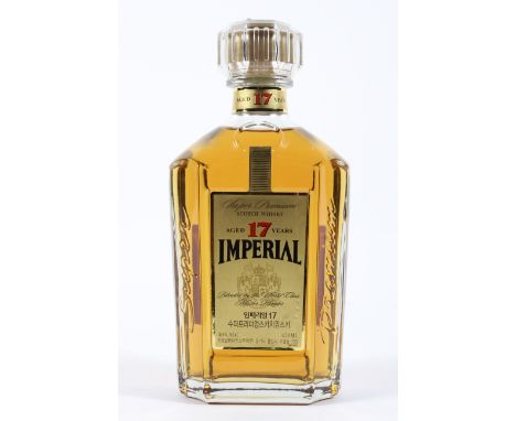 A bottle of Imperial 17 year Scotch whisky, produced for the Korean market, 40% vol, 450ml