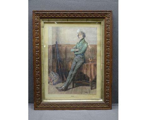 FRANK REYNOLDS print - single (the Pickwick Papers), 37 x 27cms