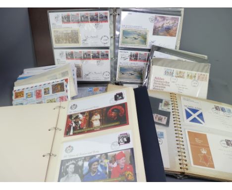 FIRST DAY COVERS &amp; STAMPS COLLECTION, 250 plus including South Georgia, Ascension and Falkland Islands and the Westminste