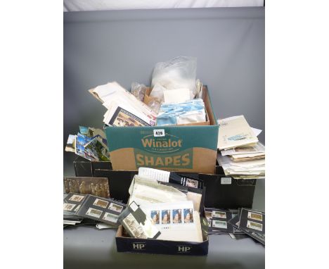 BRITISH STAMPS &amp; FIRST DAY COVERS including a large quantity of Royal Mail Mint and Cancellation groups, unsorted and ind