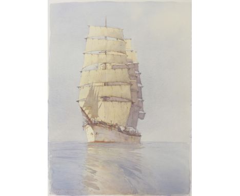 Martyn Richardson Mackrill (British, born 1962)As idle as a painted ship signed and dated 'Martyn R Mackrill 2010 -' (lower l