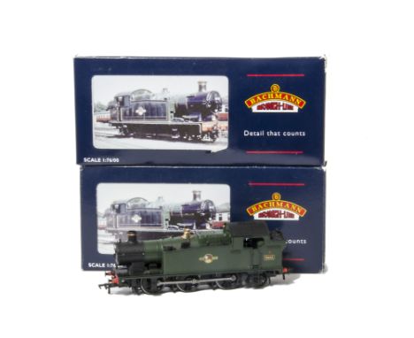 Bachmann 00 Gauge Class 56XX 0-6-2 Tank Locomotives, 32-079 6624 and two 32-080 5601, all in original boxes, VG-E, boxes G-VG