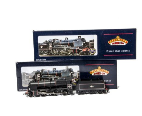 Bachmann 00 Gauge BR SR N Class 2-6-0 Locomotives and Tenders, 32-154, 32-161 and 32-162, all in original boxes, VG-E, boxes 