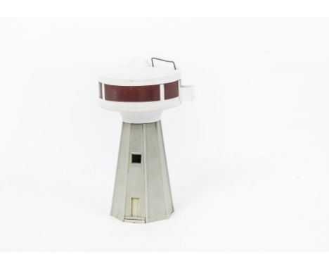 Tri-ang TT Gauge Continental CT522 Water Tower G-VG, lacks ladder, support lugs partly broken and some parts remain glued int