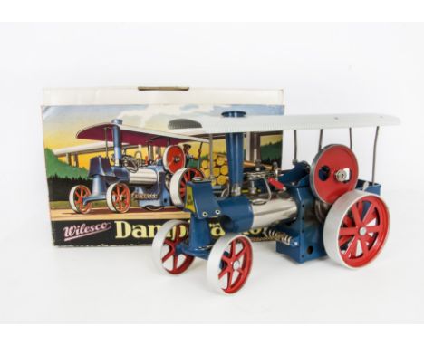 Wilesco Dampftraktor D45, live steam, tablet fired, boxed traction engine, G, box F
