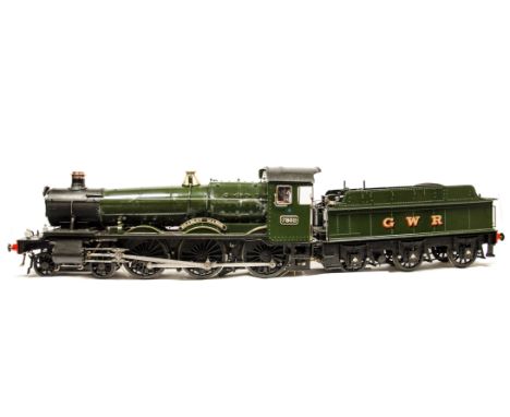 A 5” Gauge GWR Coal-fired Live Steam 4-6-0 Locomotive and Tender No 7802 ‘Bradley Manor’, loosely-fitted with brand new boile