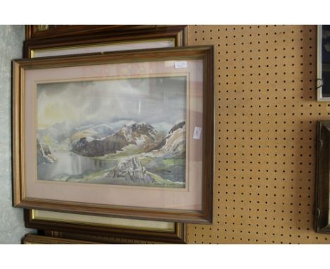 John Birney watercolour and Makinson print