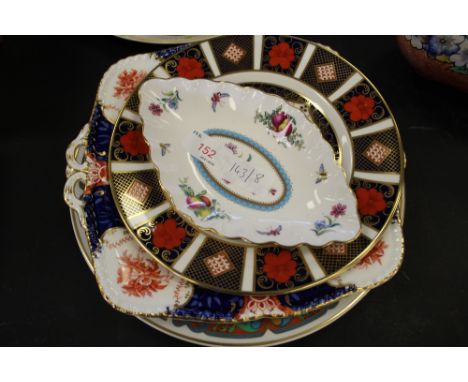 6 pieces Crown Derby, Spode, Coalport china