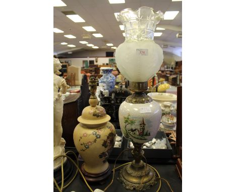 Converted oil lamp and other