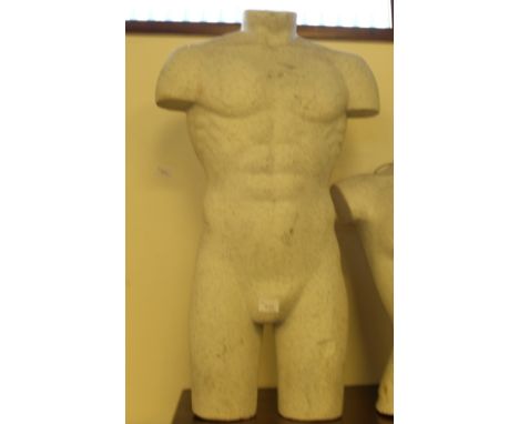 20th Century polystyrene shop display male mannequin