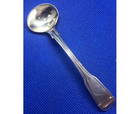 LONDON SILVER MUSTARD SPOON - LONDON 1811