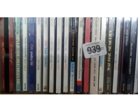 SHELF OF CD'S