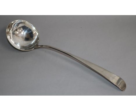 A George III Scottish silver Old English pattern soup ladle, Graham & Maclean, Edinburgh, 1801.