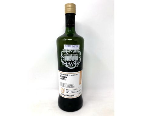 One bottle of Malt Whisky Society cask 85.62 'Geranium Jalfrezi' single malt scotch whisky, 70cl. 