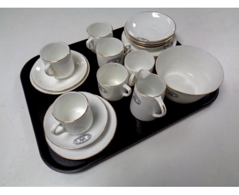 A twenty one pieces Salisbury bone china Ebchester and district tea service 